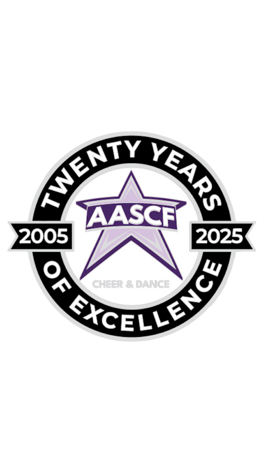 AASCF 20 Year anniversary Pin
