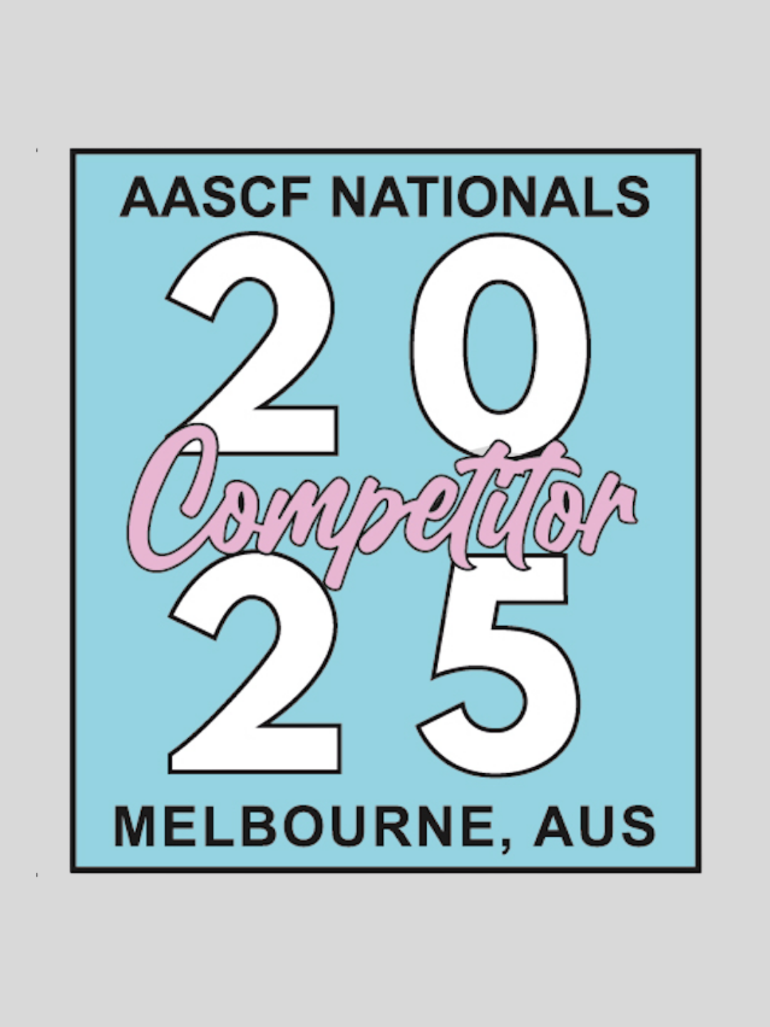 Competitors Nationals Pin 2025