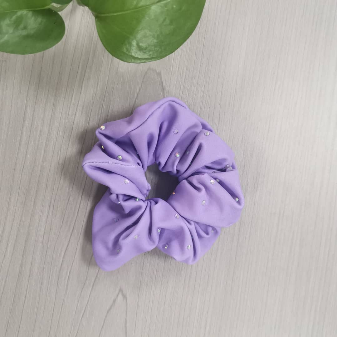 2025 Winterfest Rhinestone Scrunchie