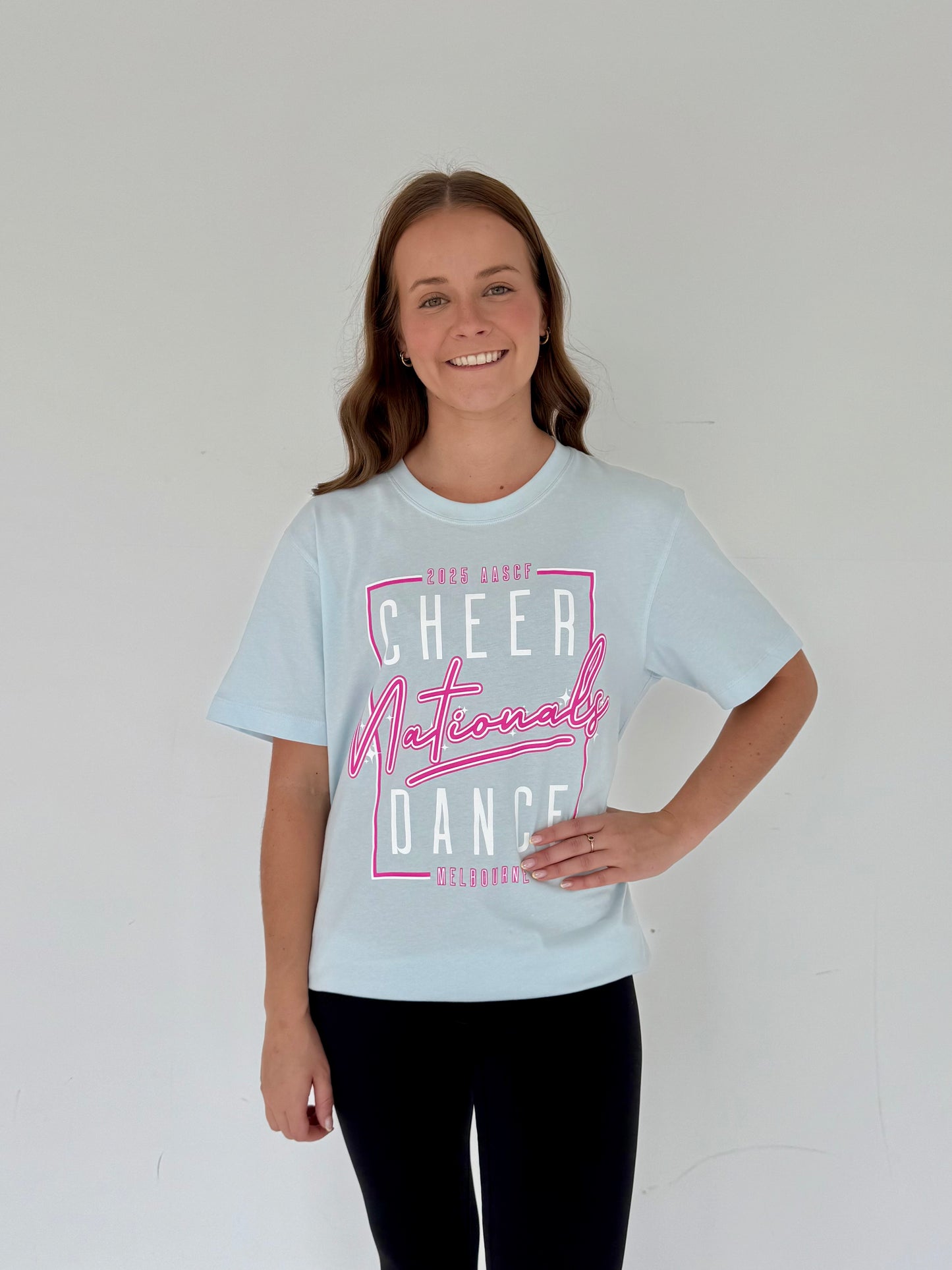 Nationals Simple Tee 2025 - Baby Blue