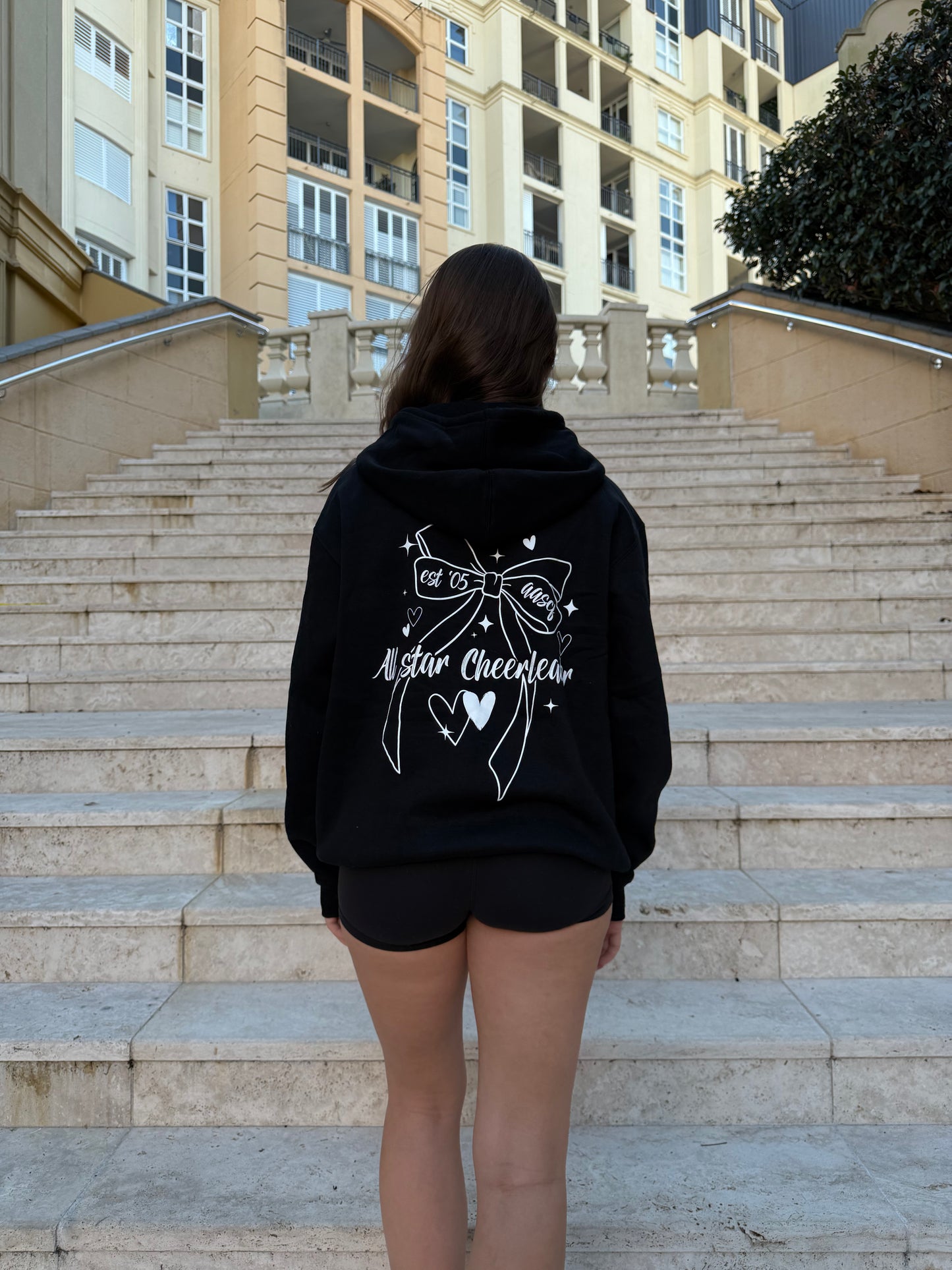 Bow Zip Hoodie