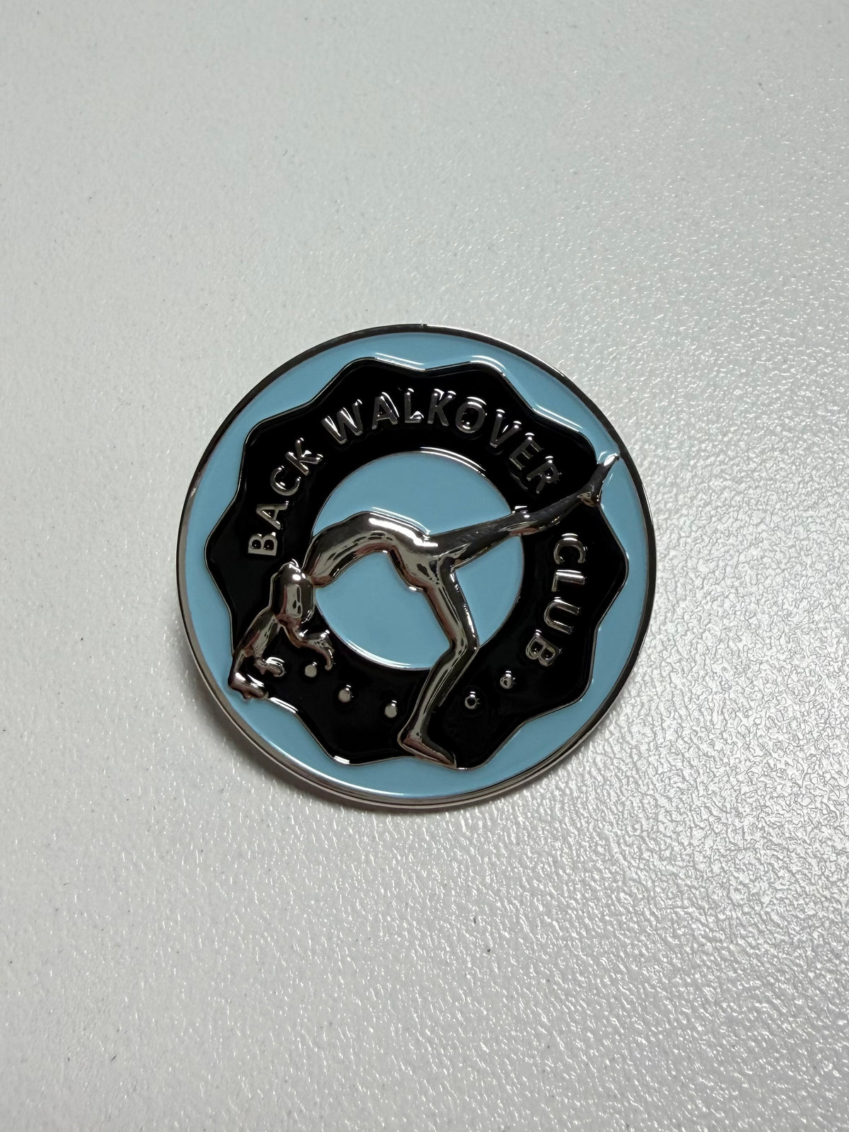 Back Walkover Club Pin