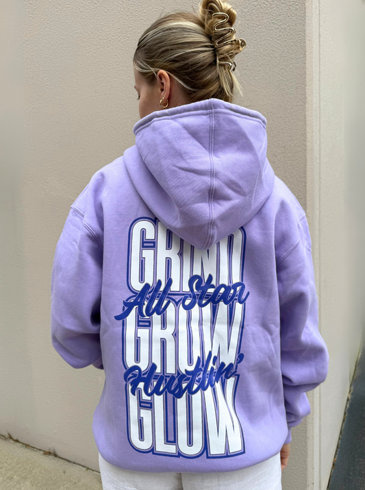 Grind Grow Glow Zip Hoodie