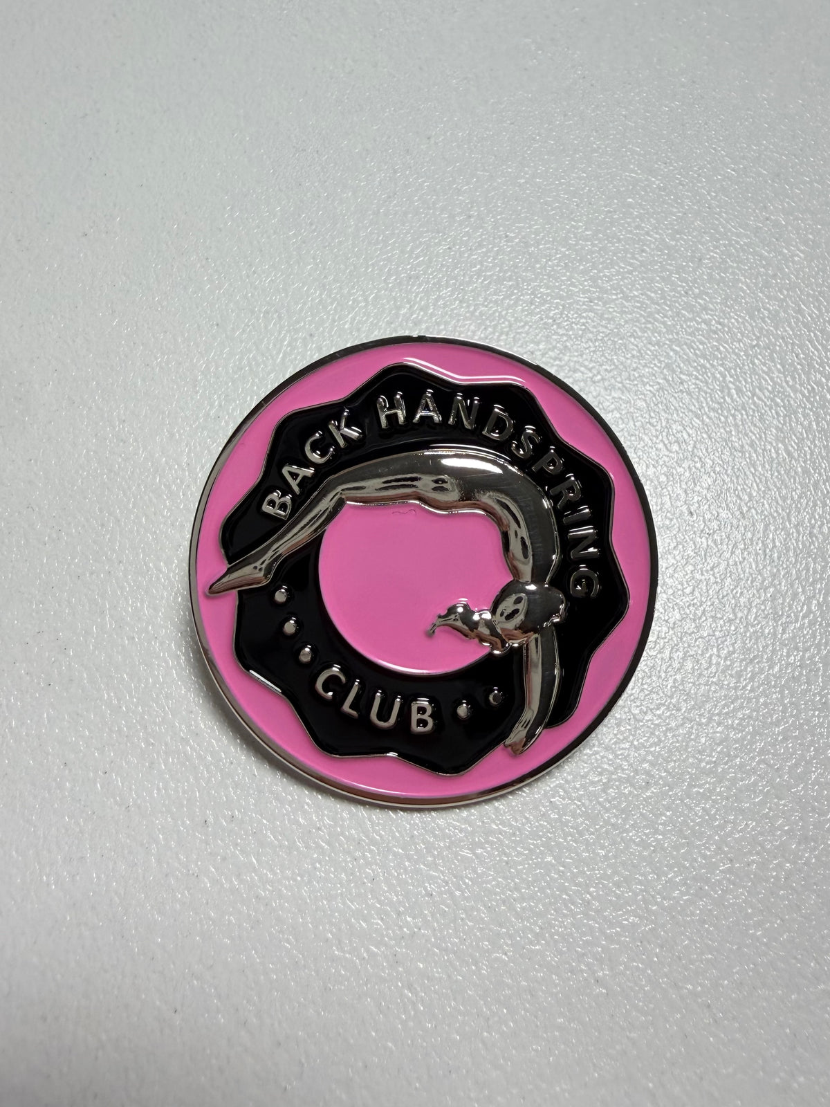 Back Handspring Club Pin