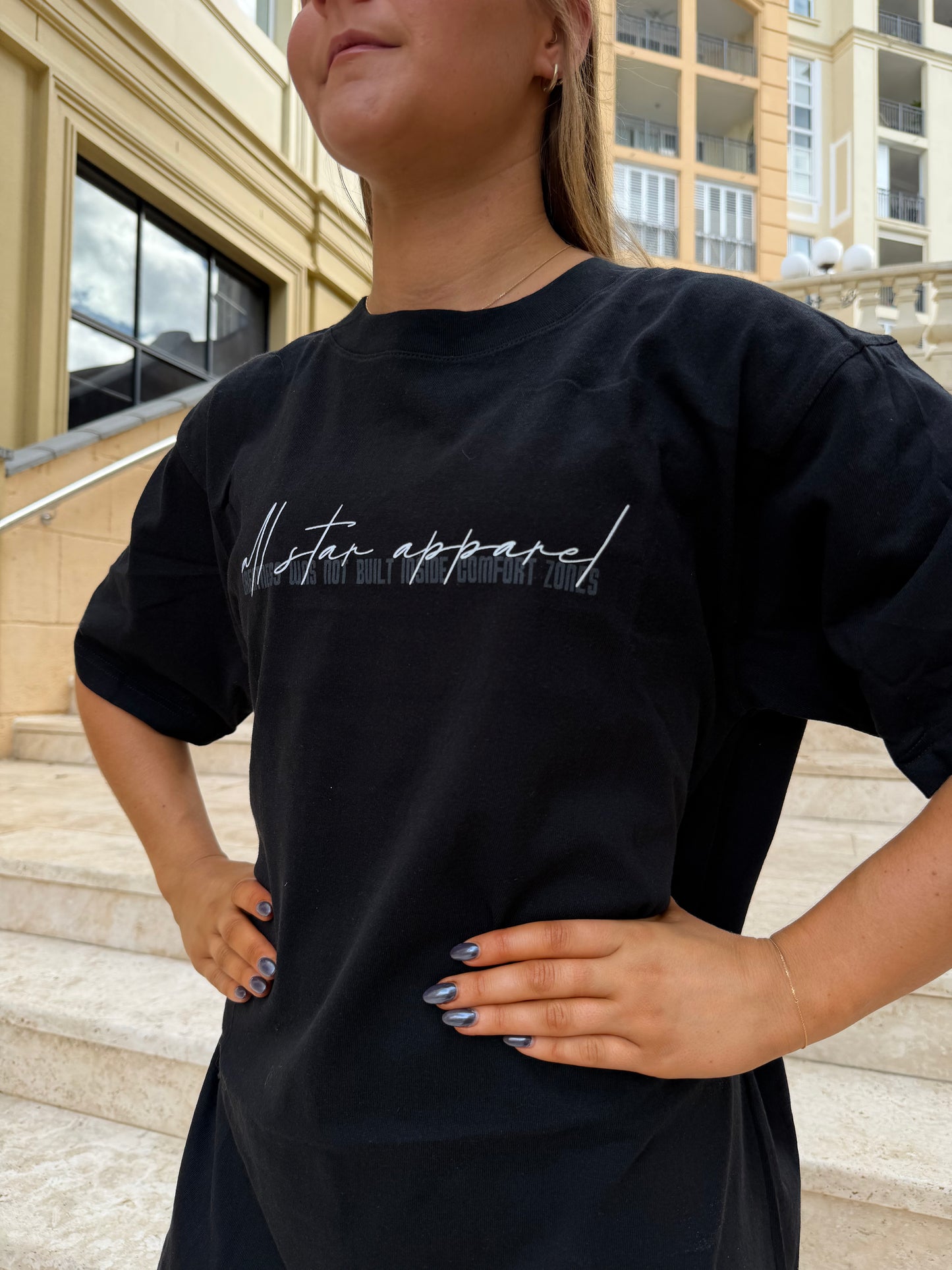 ASA Performance Department Tee Black Wave