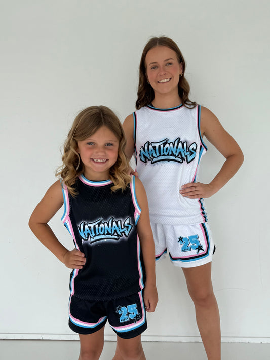 Nationals REVERSIBLE Basketball Jersey