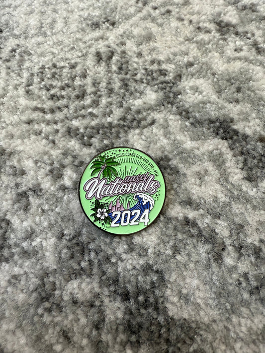 2024 Nationals Pin Green