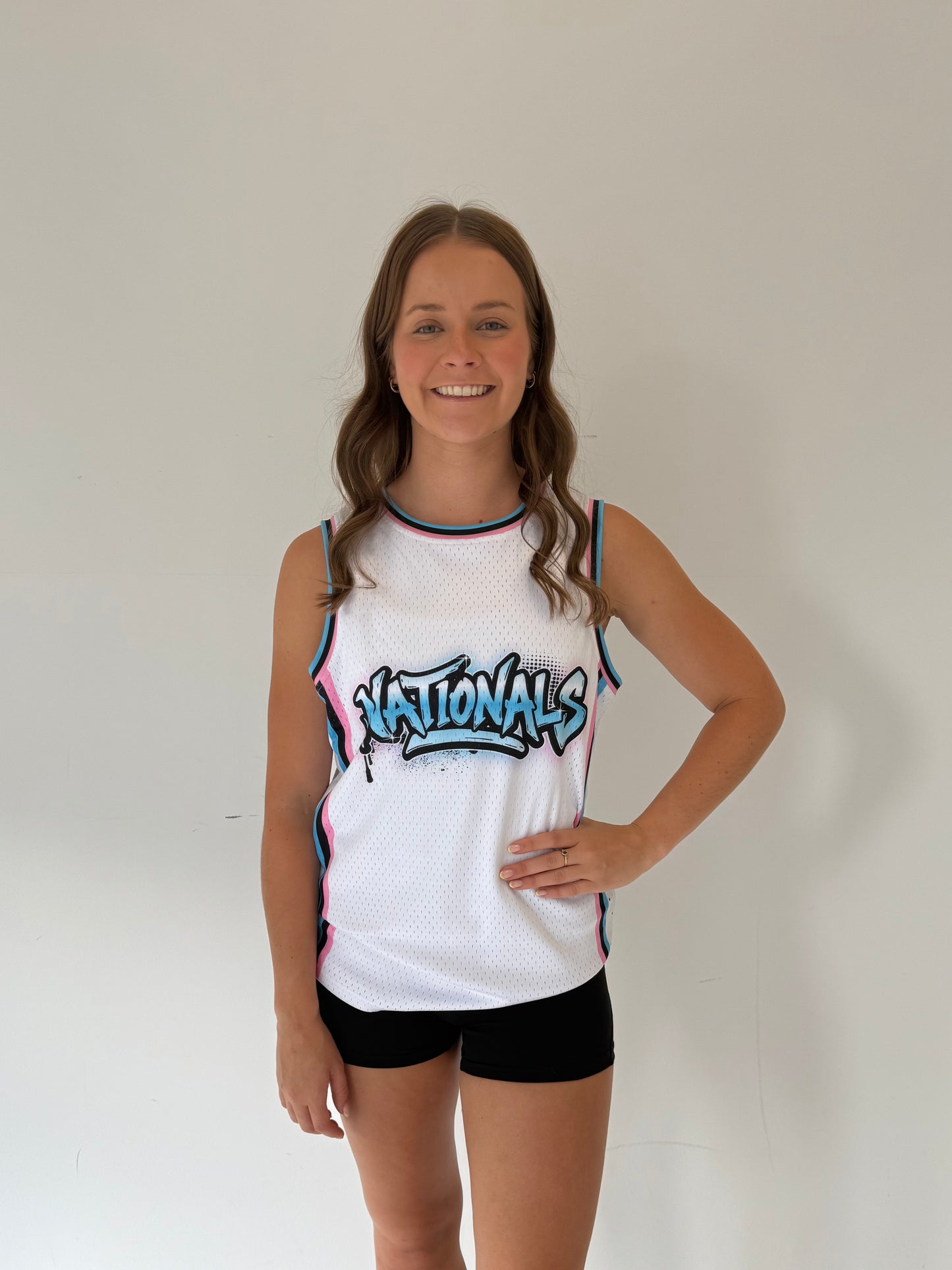 Nationals REVERSIBLE Basketball Jersey