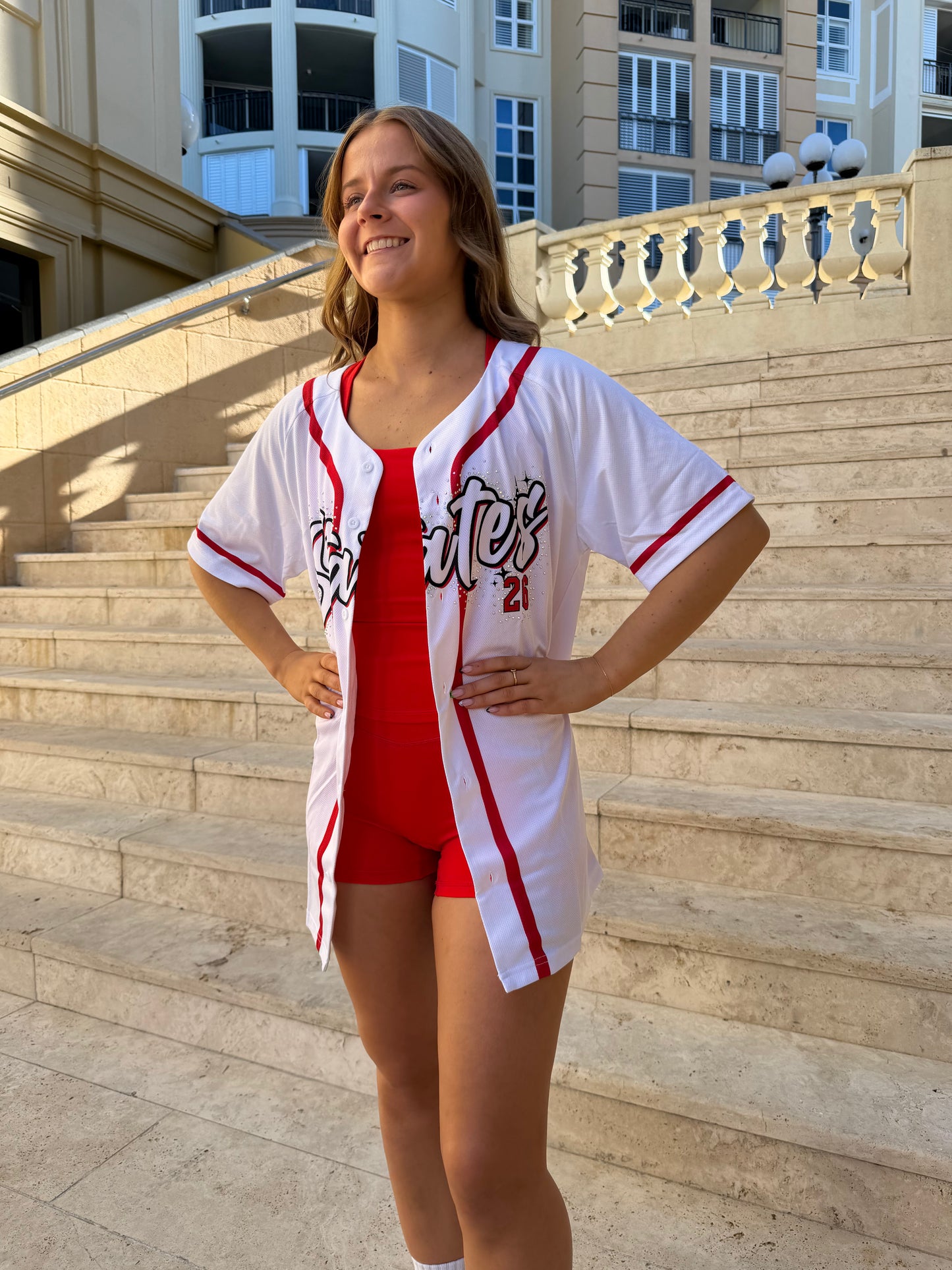 2026 States Rhinestone Baseball Jersey