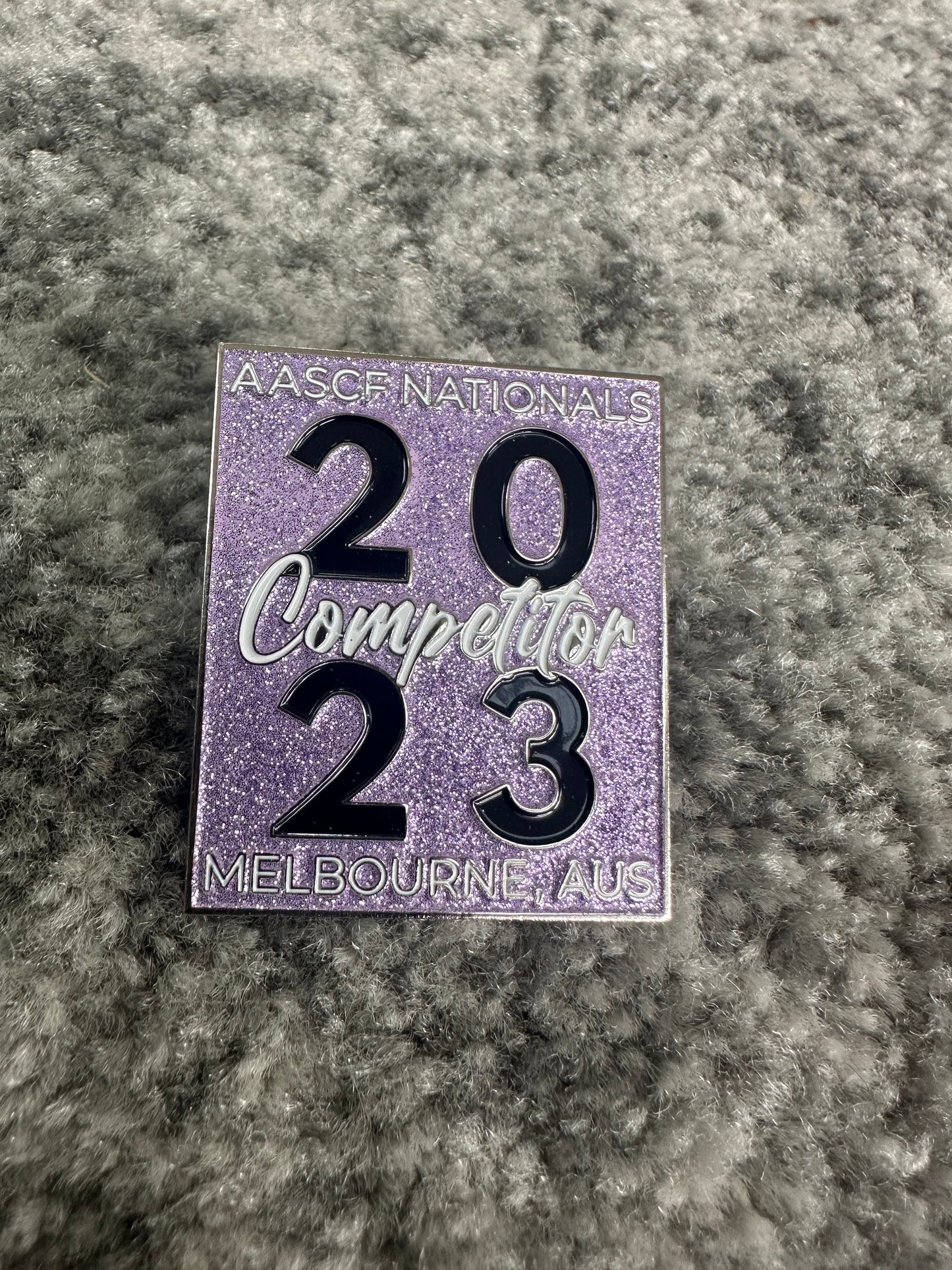 Nationals Competitor Pin