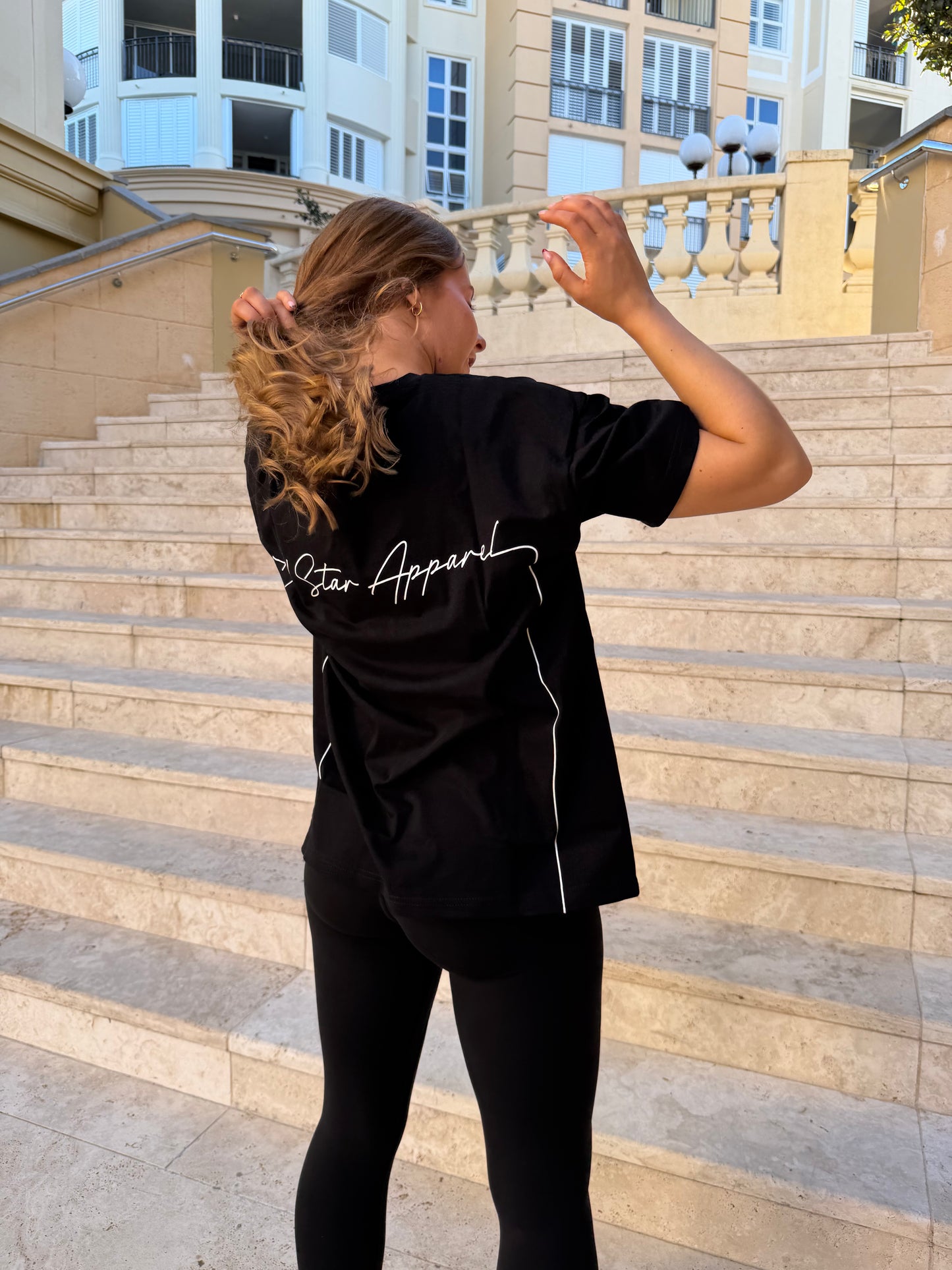 ASA Line Script Tee
