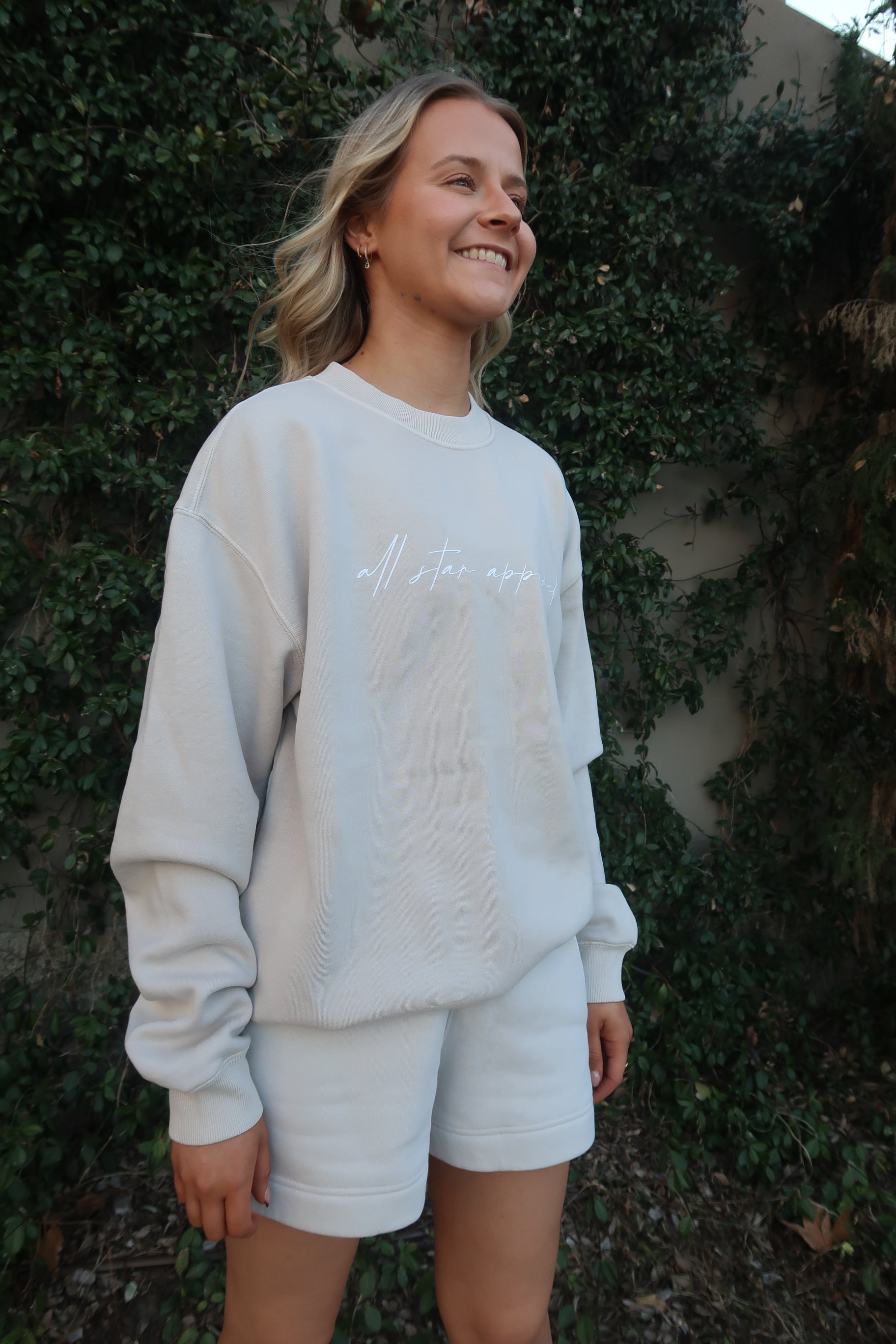 Aaskf Merch ASA Crewneck - Bone – AASCF