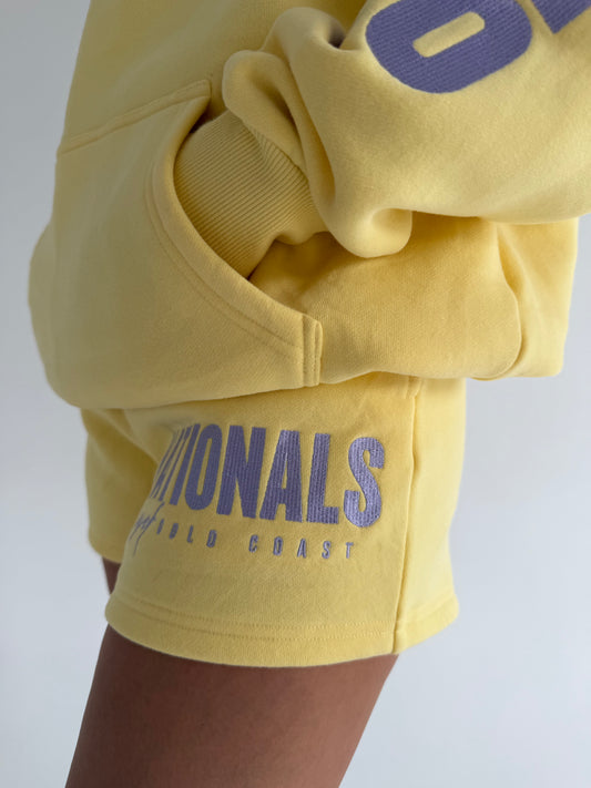 2026 Nationals Yellow Shorts