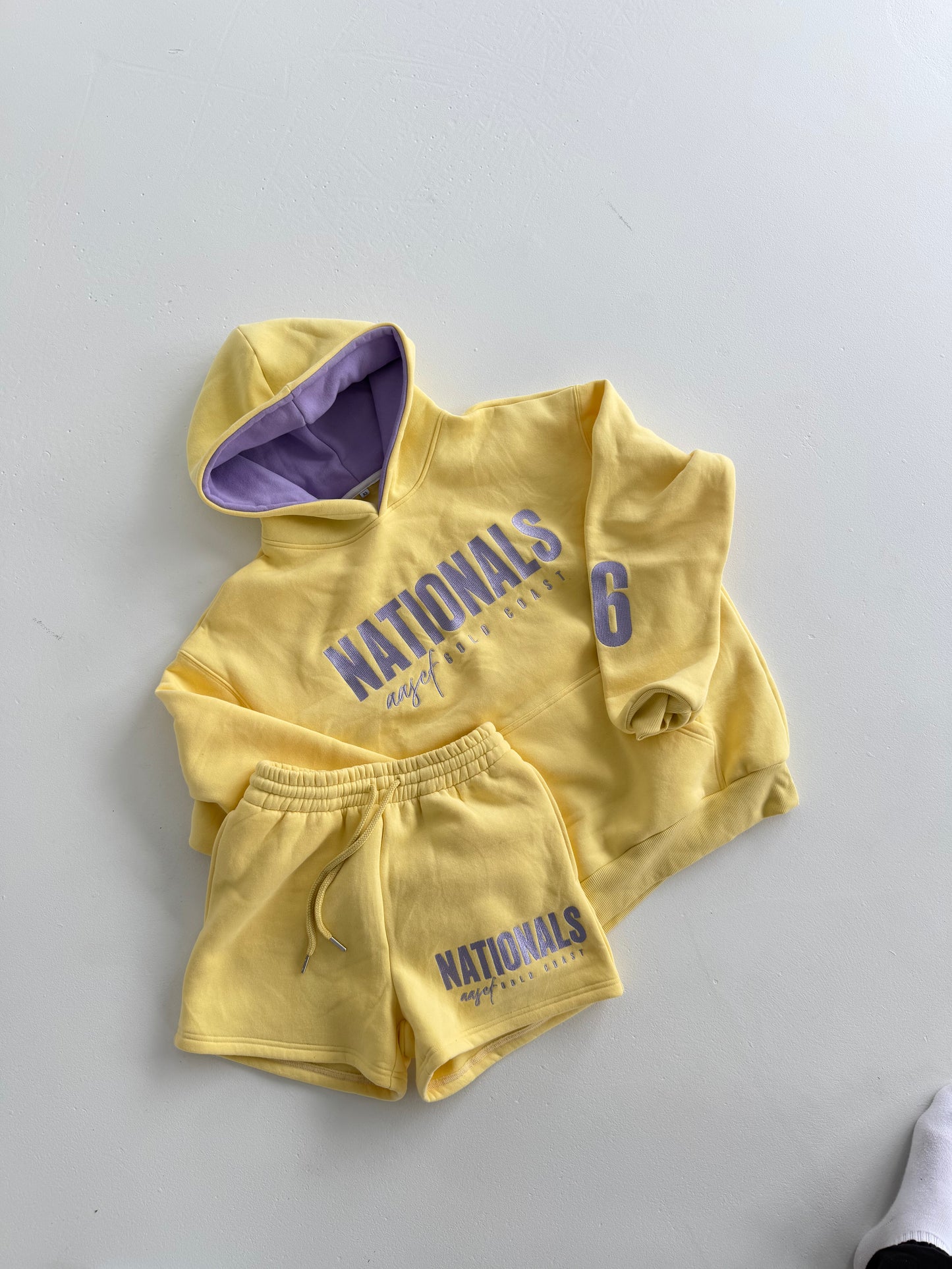 2026 Nationals Yellow Shorts