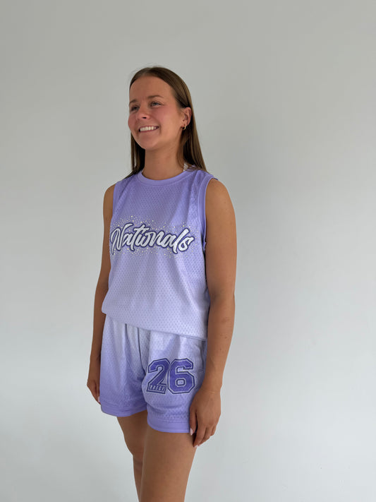 2026 Nationals Rhinestoned Basketball Jersey