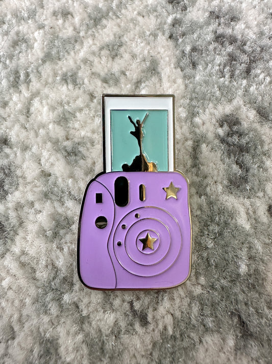 Polaroid Cheer Pin