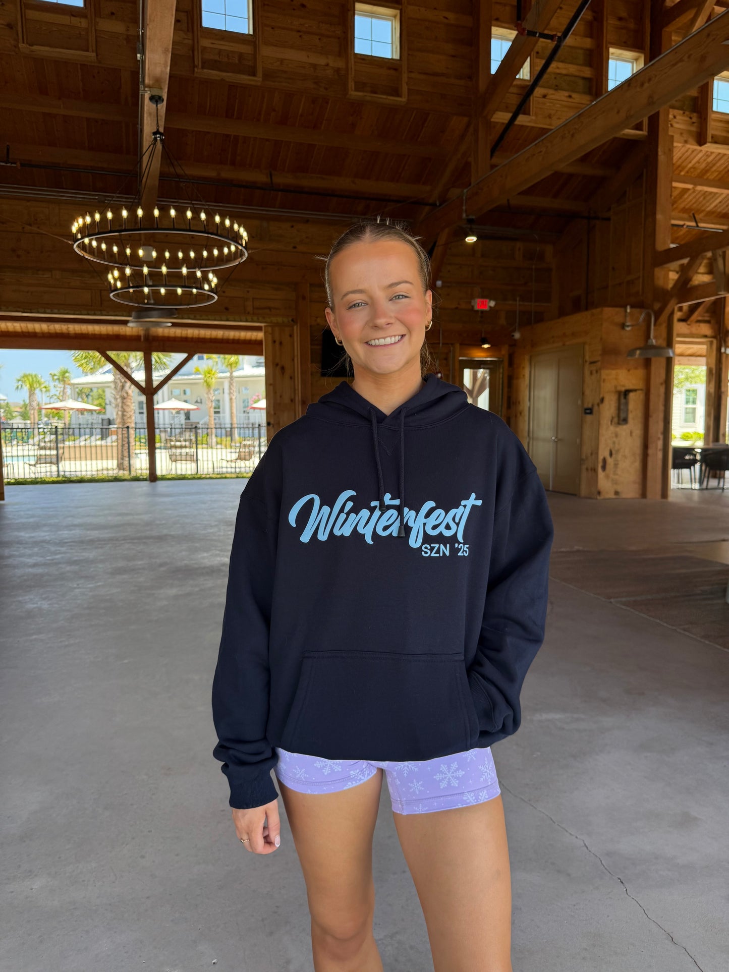 2025 Winterfest Puff Print Hoodie