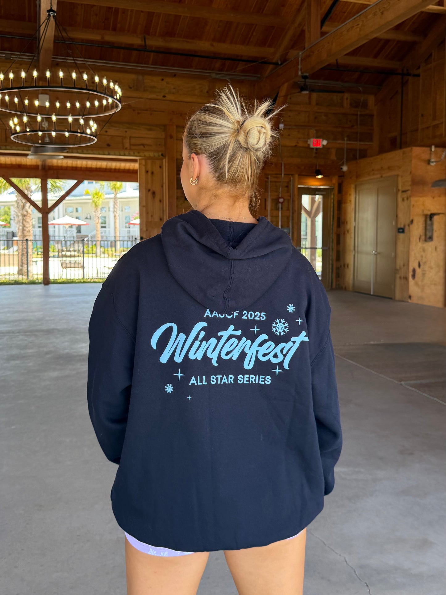 2025 Winterfest Puff Print Hoodie