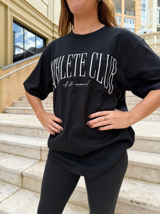 Athlete Club Tee Black ASA