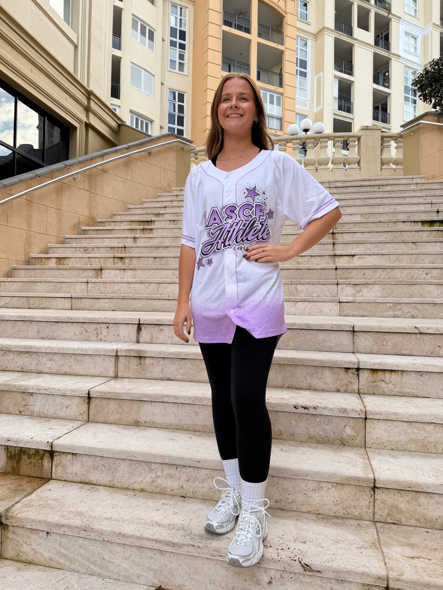 2025 Rhinestone Summer Baseball Jersey