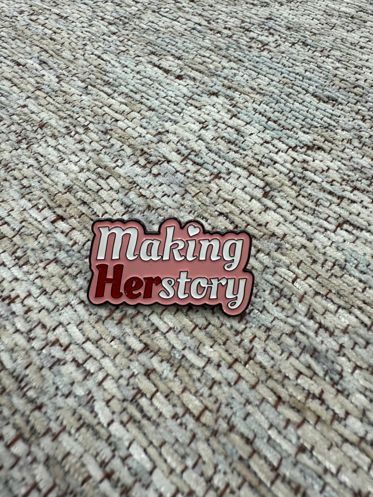 Making her story Pin