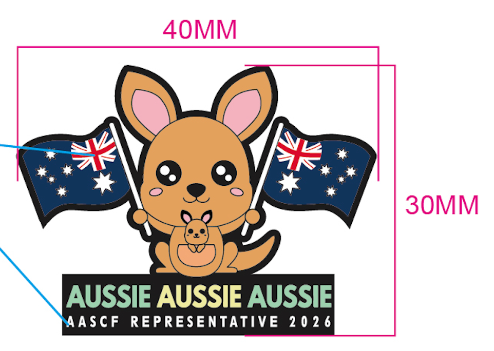 Aussie Pin Trading Pack Of 5