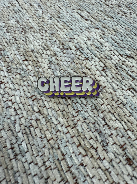 Cheer Ripple Pin