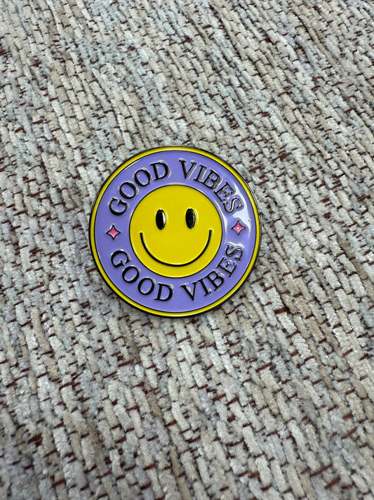 Good Vibes Pin