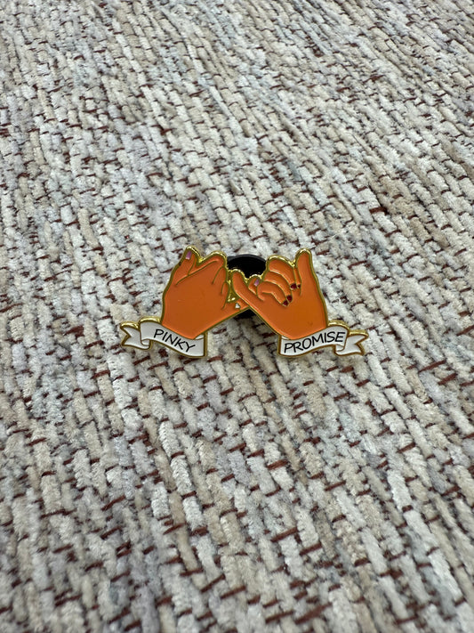 Pinky Promise Pin